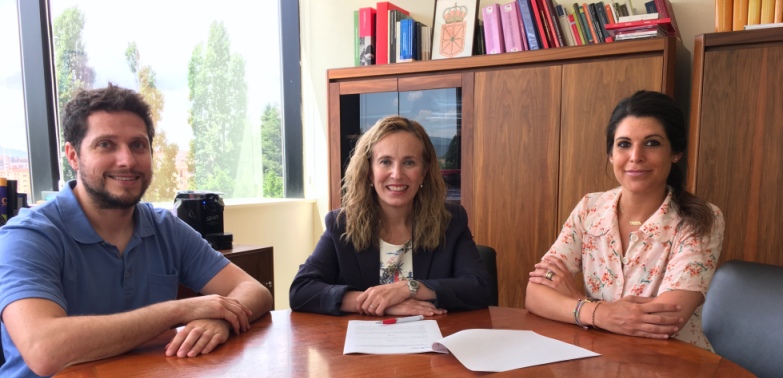 Gobierno y AJE Navarra firman un convenio para la realización de acciones de emprendimiento