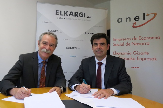 ELKARGI y ANEL aúnan esfuerzos para apoyar a las empresas de Economía Social de Navarra