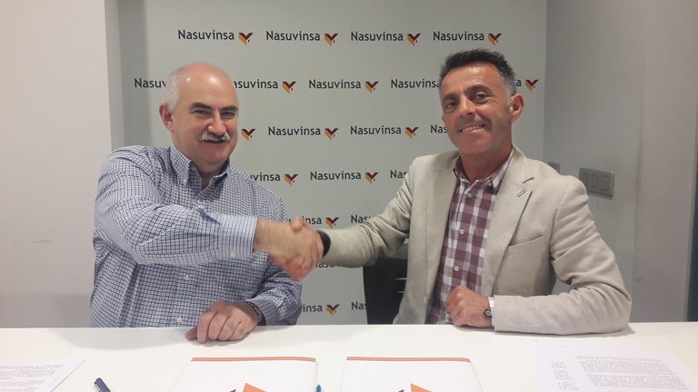 Nasuvinsa y el Valle de Egüés firman un convenio para ceder 20 locales comerciales a iniciativas emprendedoras de Sarriguren