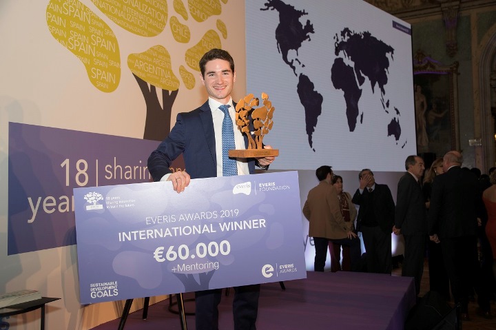 El proyecto navarro WasherCapTM, ganador internacional del Premio everis 2019