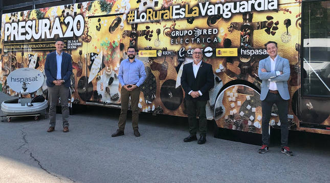 Sangüesa y Arróniz serán visitadas por el «Autobús de la repoblación» en agosto