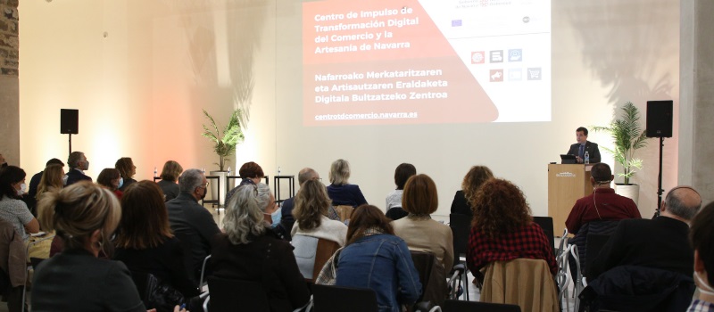 El Gobierno de Navarra lanza el Centro de Impulso de Transformación Digital del Comercio y la Artesanía