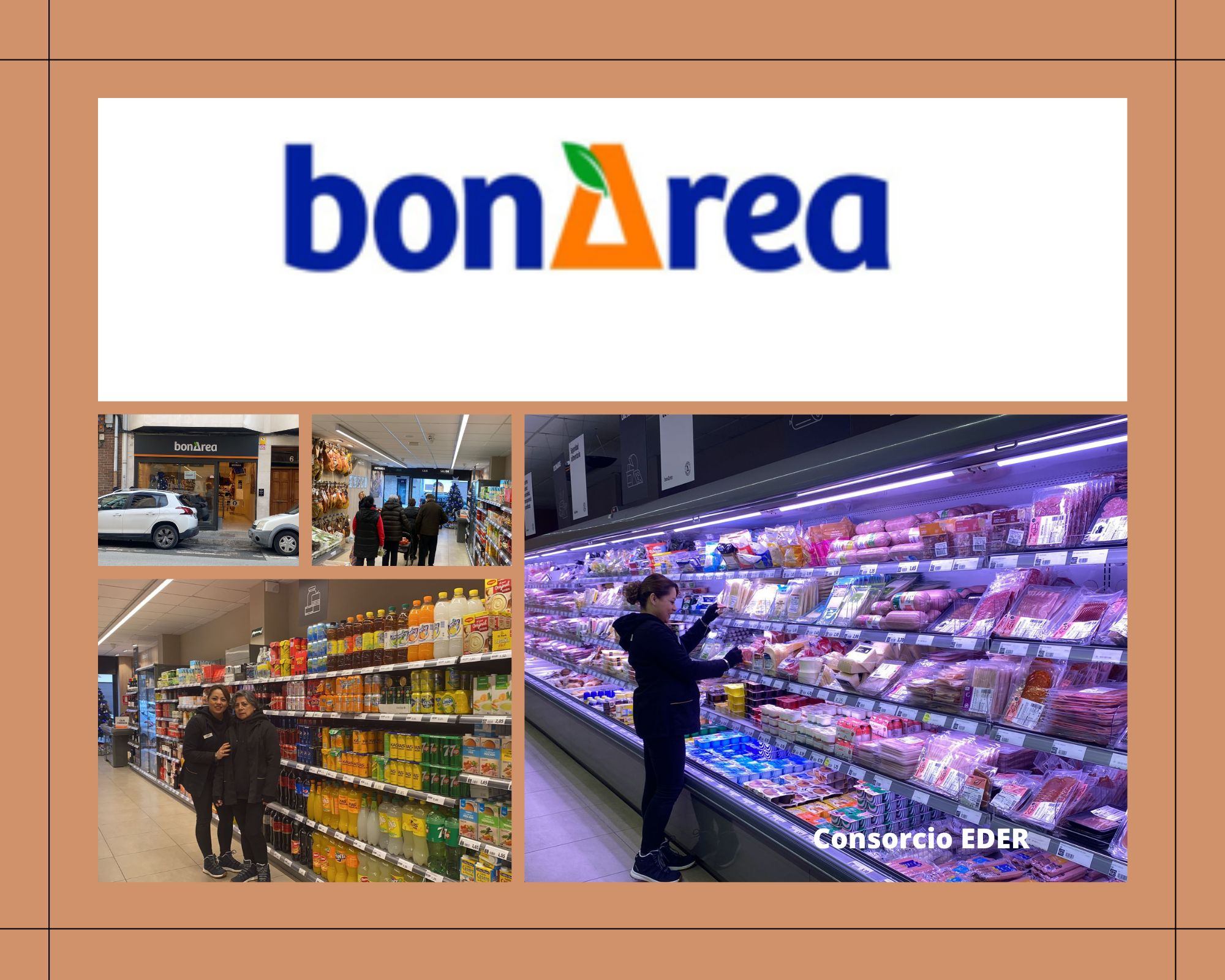 Mayra pone en marcha una nueva etapa del supermercado bonArea en Peralta
