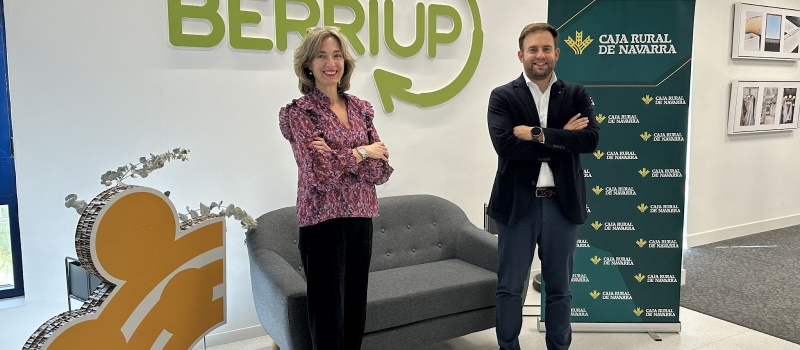 BerriUp lanza una nueva convocatoria de su aceleradora junto con Caja Rural de Navarra y la Fundación Artizarra